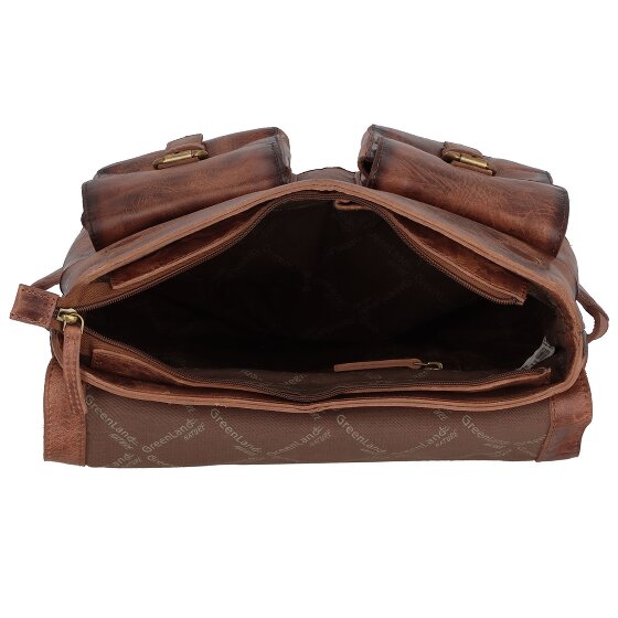 Greenland Nature Mascu & Line Sac à dos en cuir 39 cm