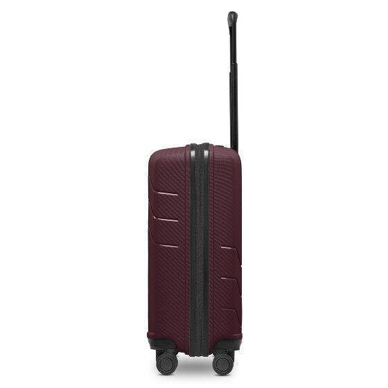 Redolz Essentials 17 : valise cabine à 4 roues, 55 cm, avec compartiment souple pour ordinateur portable