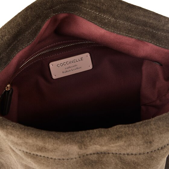 Coccinelle Lidia Sac à bandoulière Cuir véritable 34 cm