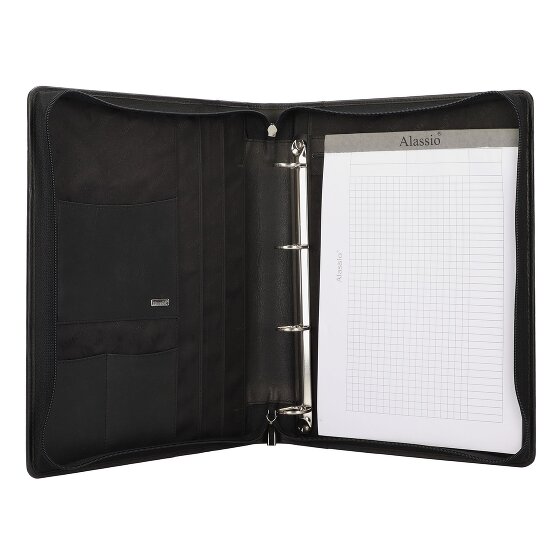 Alassio Porte-bloc Monza en cuir 34 cm