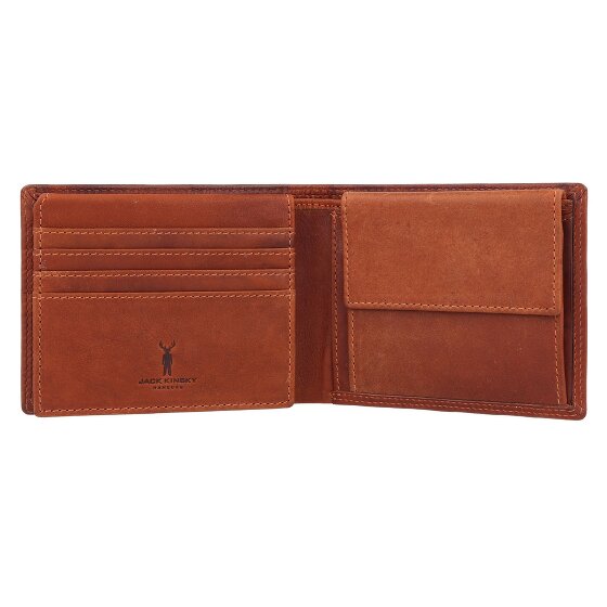 Jack Kinsky Montreal Porte-monnaie Protection RFID Cuir 12 cm