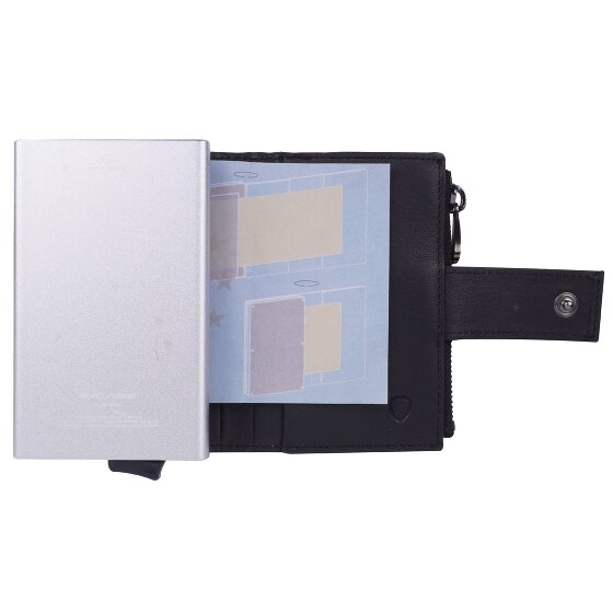 Strellson Carter C-Four Étui pour cartes de crédit Protection RFID Cuir 6.5 cm