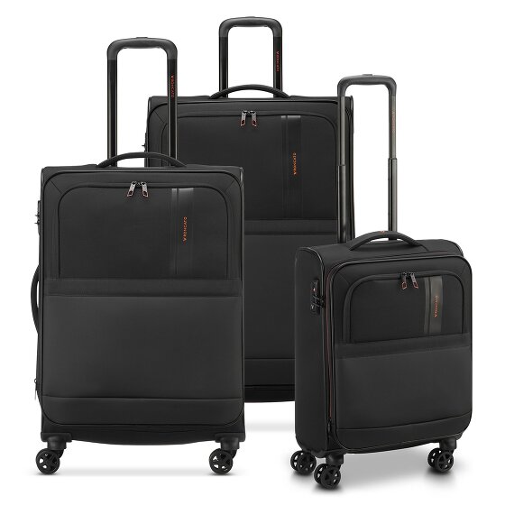Roncato Metropolitan 4 roulettes Set de valises 3 pièces avec soufflet d'extension