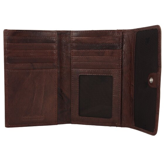 mano Donna Aurona Porte-monnaie RFID en cuir 14,5 cm