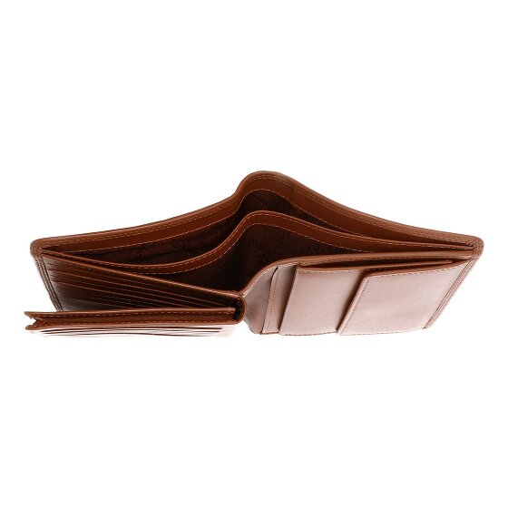 Golden Head Polo Porte-monnaie Protection RFID Cuir véritable 13 cm