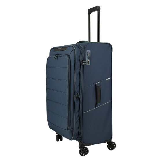 Travelite Skaii 4 roues Valise cabine L 78 cm avec soufflet d'extension
