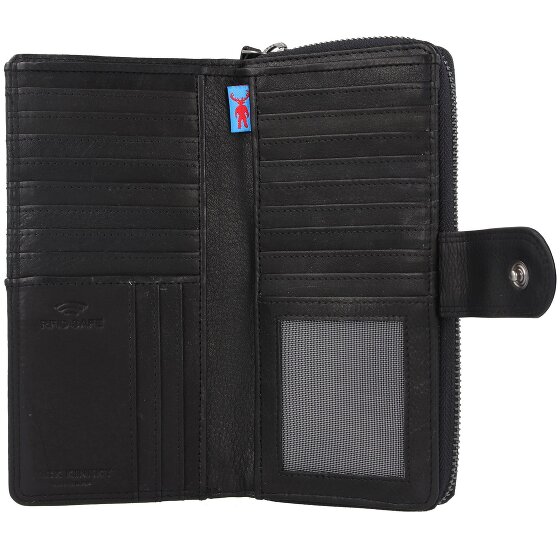 Jack Kinsky Porte-monnaie Brisbane cuir RFID 9,5 cm
