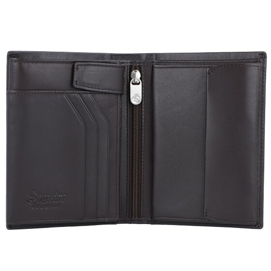 Esquire New Silk Porte-monnaie en cuir 9 cm