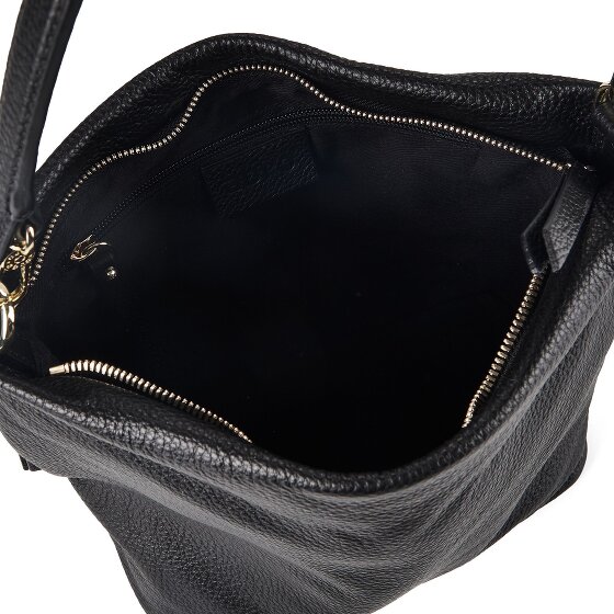 abro Ebony Sac à bandoulière Cuir véritable 30 cm