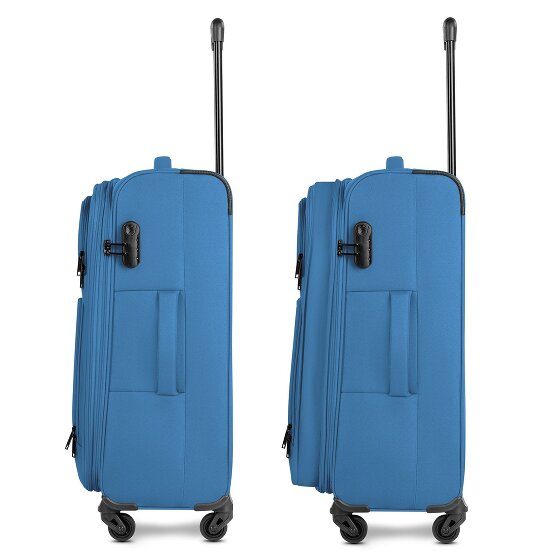 Smartbox Edition 04 4 roues Valise cabine 67 cm avec soufflet d'extension