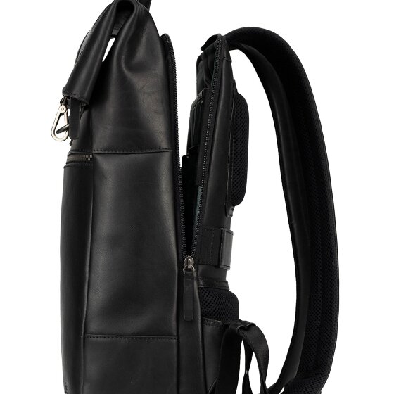 Jost Lund Sac à dos professionnel Cuir 44 cm Compartiment pour ordinateur portable