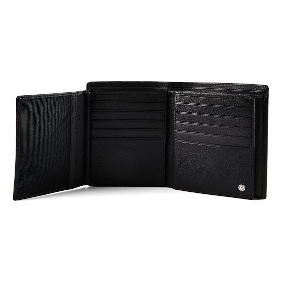 Esquire Texas Porte-monnaie Protection RFID Cuir véritable 12 cm
