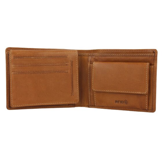 Greenburry Tornado Porte-monnaie Protection RFID Cuir 13 cm