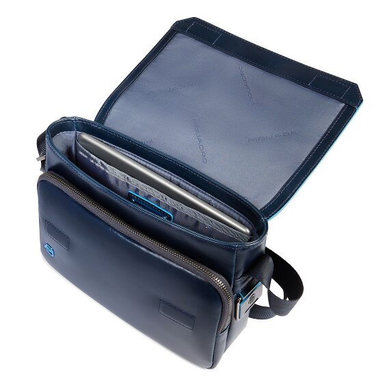 Piquadro Blue Square Messenger Cuir 23 cm