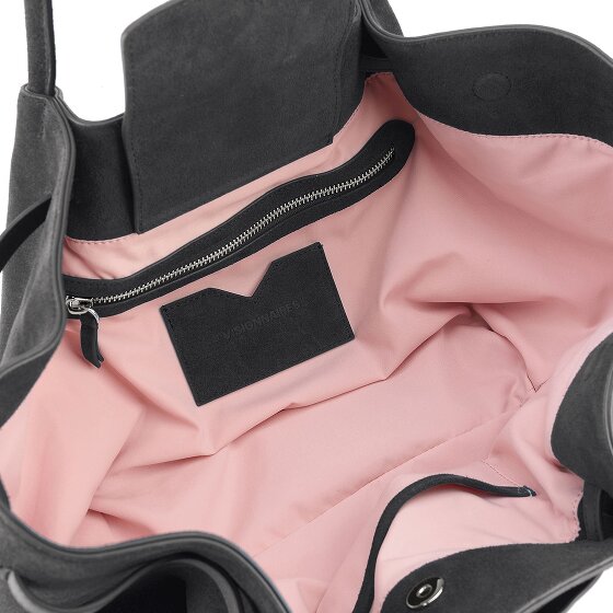 LES VISIONNAIRES Bonnie Sac de shopper Cuir véritable 51 cm
