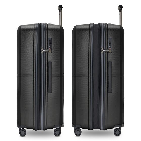 Pactastic Collection 01 4 roulettes Trolley L 76 cm avec soufflet d'extension