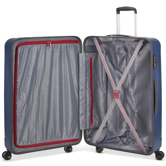 Roncato Kinetic 2.0 4 roues Valise cabine M 66 cm avec soufflet d'extension