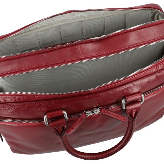 Leonhard Heyden Cambridge Attaché-case Cuir véritable 40 cm Compartiment ordinateur