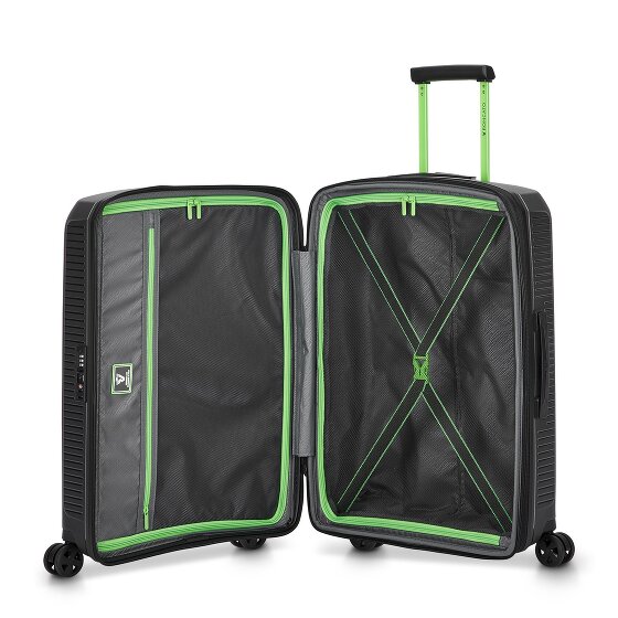 Roncato Arcade 4 roulettes Set de valises 3 pièces avec soufflet d'extension