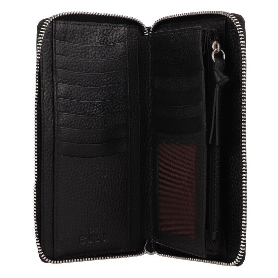 Braun Büffel Hanna Porte-monnaie Protection RFID Cuir 18.5 cm