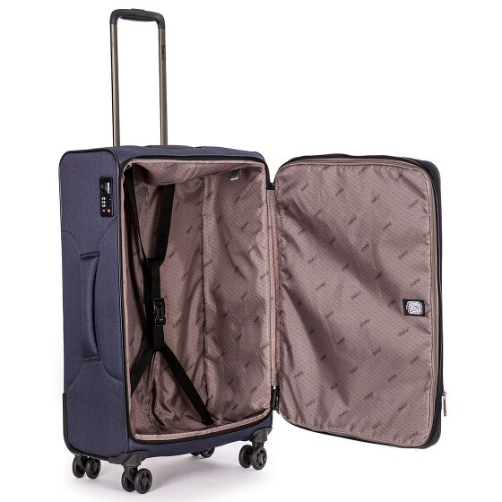 Stratic Bendigo Light + 4 roues Valise cabine 72 cm '"avec soufflet d''extension"'