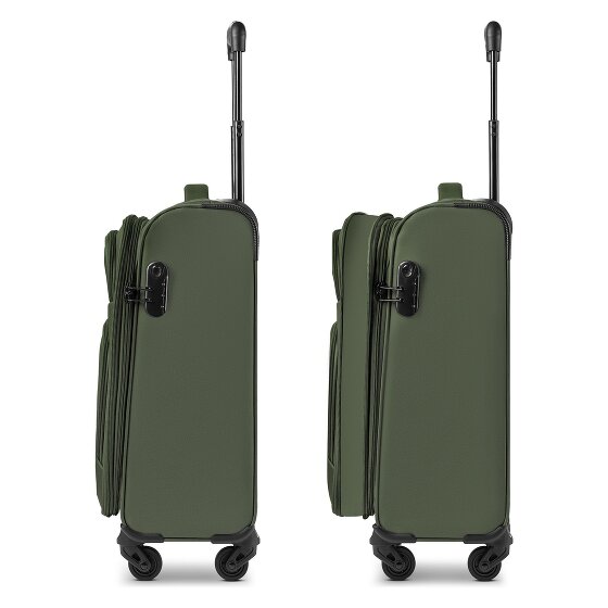 Smartbox Edition 04 4 roues Valise cabine 55 cm avec soufflet d'extension