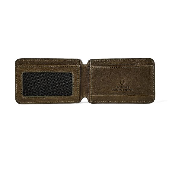 camel active Thunder Porte-monnaie Protection RFID Cuir véritable 6 cm