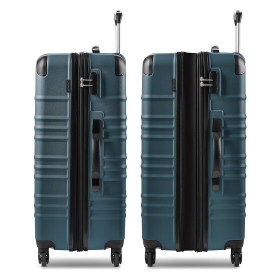 Wenger Amplar Evo 4 roues Valise cabine L 75 cm avec soufflet d'extension