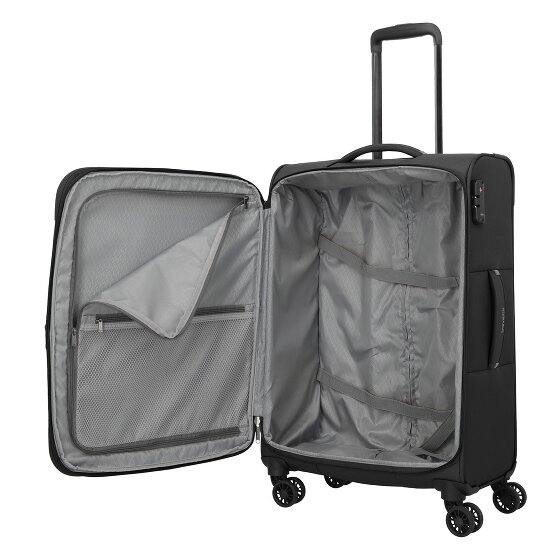 Travelite Umbria 4 roulettes Set de valises 3 pièces avec soufflet d'extension
