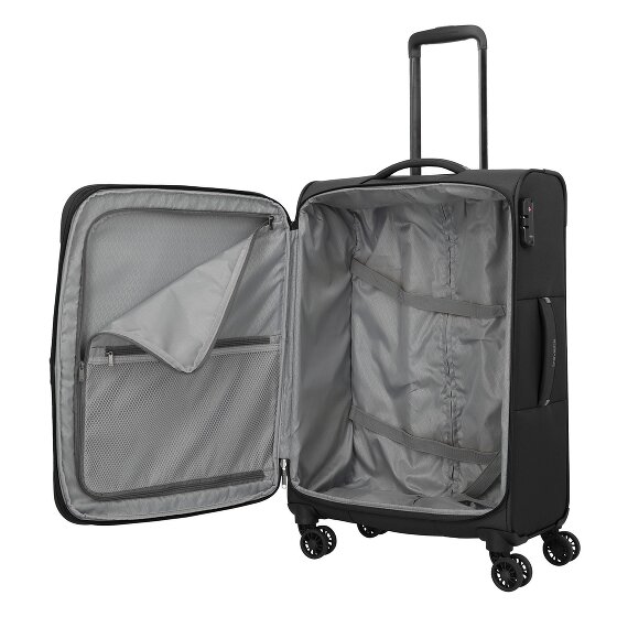 Travelite Umbria 4 roulettes Set de valises 3 pièces avec soufflet d'extension