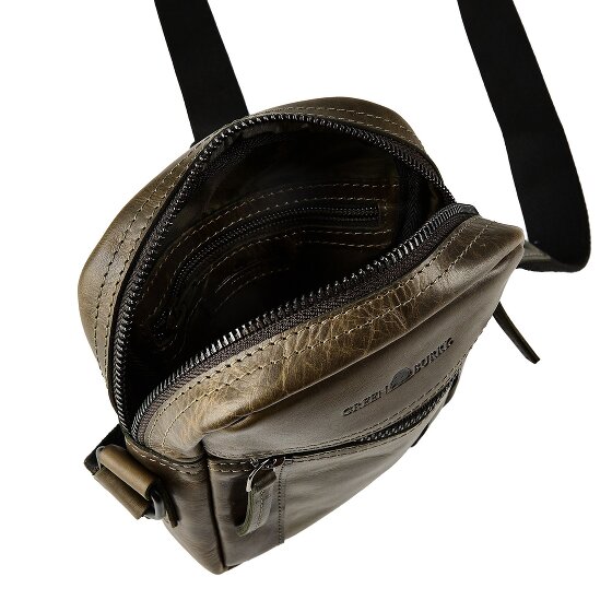 Greenburry Newport Mini sac à bandoulière Cuir véritable 18 cm
