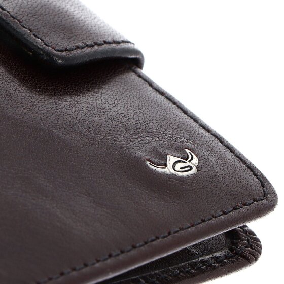 Golden Head Colorado Porte-monnaie Protection RFID Cuir véritable 10 cm