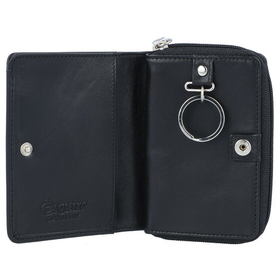 Esquire New Silk Porte-monnaie en cuir 10 cm