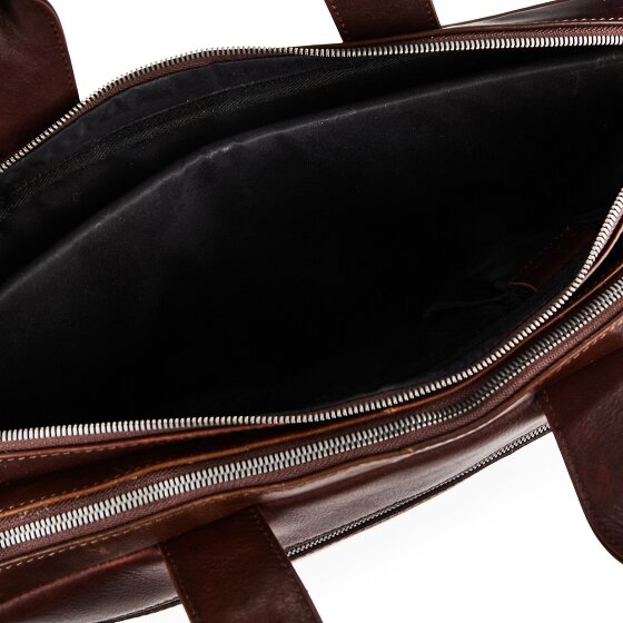 Plevier Jimmy Attaché-case Cuir véritable 31 cm Compartiment ordinateur