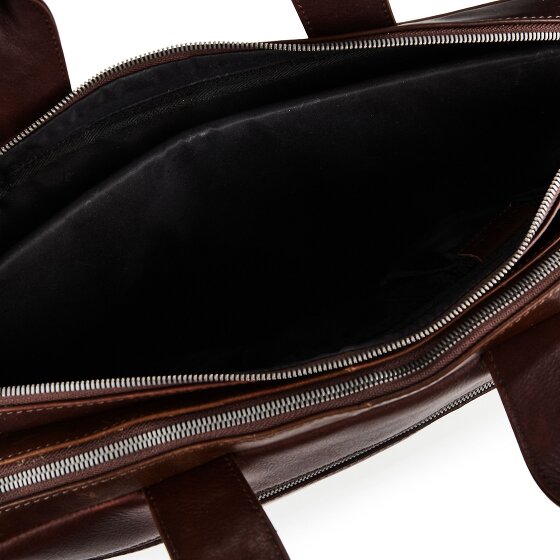 Plevier Jimmy Attaché-case Cuir véritable 31 cm Compartiment ordinateur