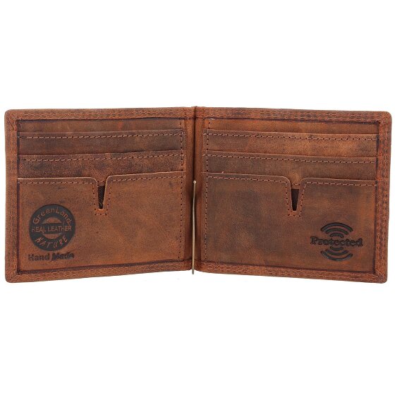 Greenland Nature Montenegro Porte-monnaie RFID Cuir 12 cm