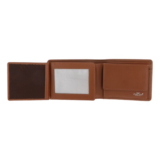 Golden Head Polo Porte-monnaie Protection RFID Cuir véritable 12.5 cm