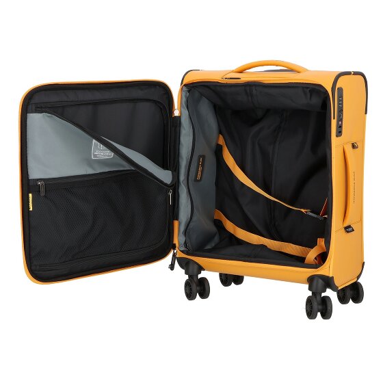 Mandarina Duck Eco Coated 4 roulettes Trolley de cabine S 55 cm