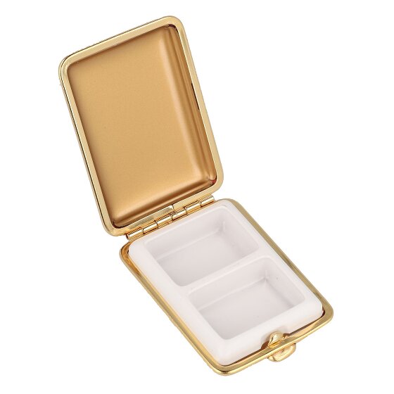 Braun Büffel Verona Boîte à pilules en cuir 6 cm