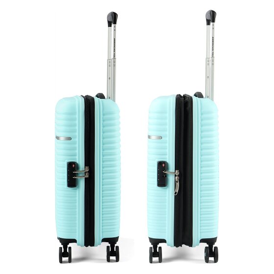 American Tourister Liftoff 4 roues Valise cabine 55 cm avec soufflet d'extension