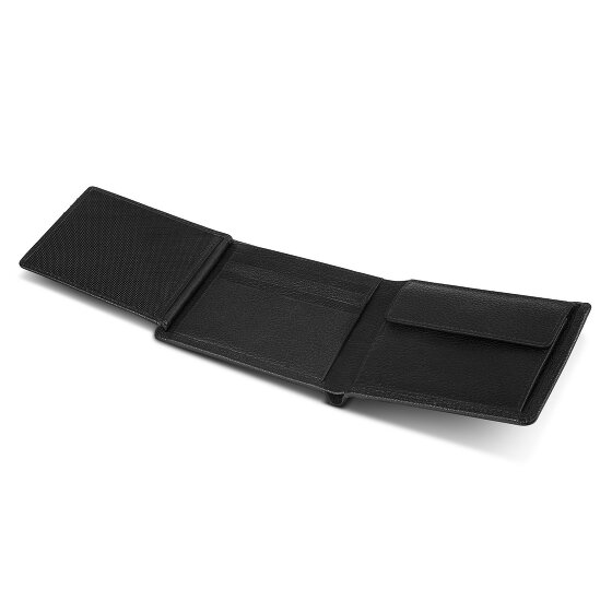 Police Porte-monnaie Protection RFID Cuir véritable 12 cm