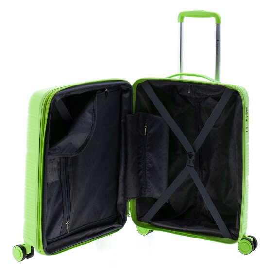 Gladiator 0800 4 roulettes Trolley de cabine 55 cm avec soufflet d'extension