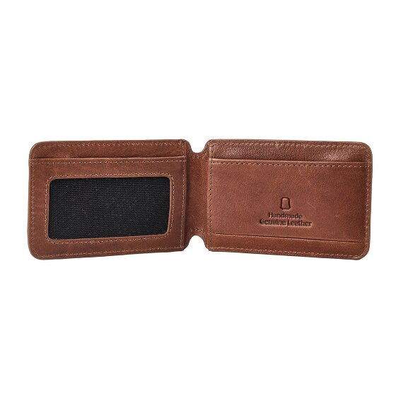 camel active Thunder Porte-monnaie Protection RFID Cuir véritable 6 cm