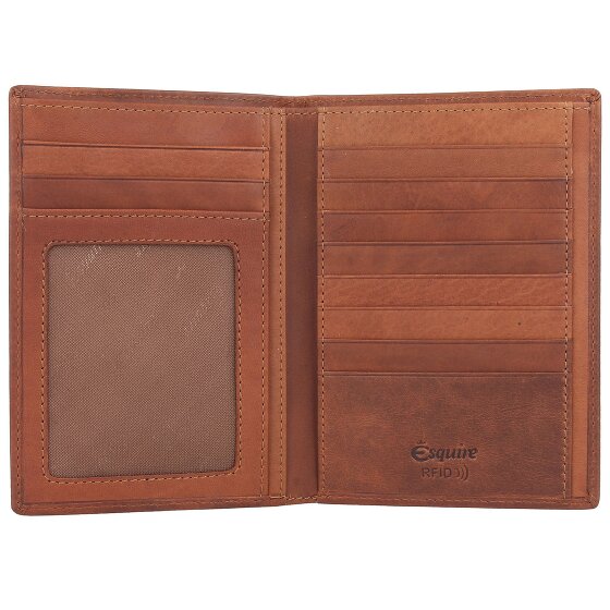 Esquire Dallas Porte-monnaie Protection RFID Cuir 11 cm
