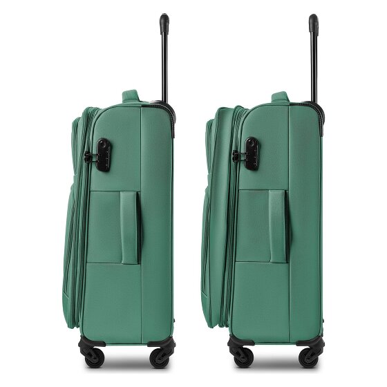 Smartbox Edition 04 4 roues Set de valises 3 pièces avec soufflet d'extension