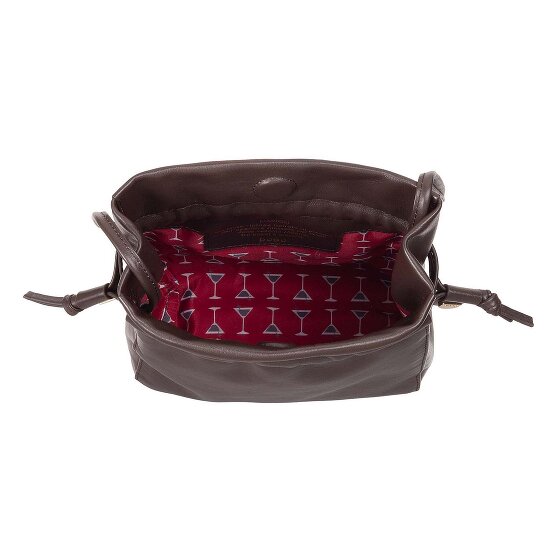 DuDu Sac à bandoulière Cuir véritable 18 cm