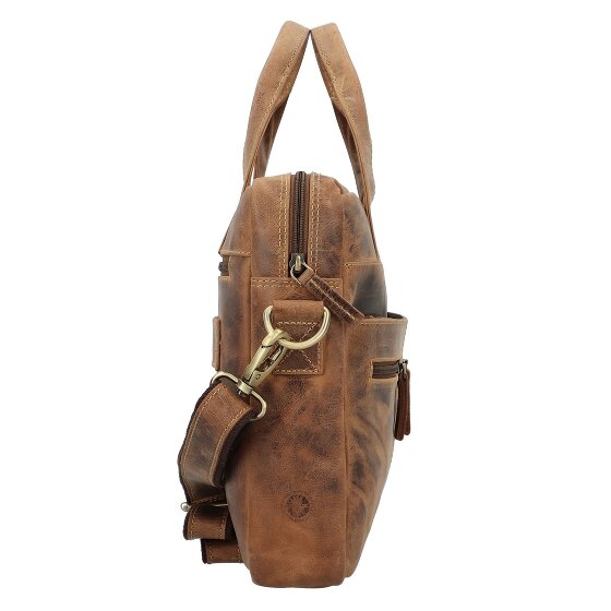 Greenburry Vintage Porte-documents Cuir 38 cm Compartiment pour ordinateur portable