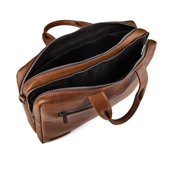 Plevier Jimmy Attaché-case Cuir véritable 31 cm Compartiment ordinateur