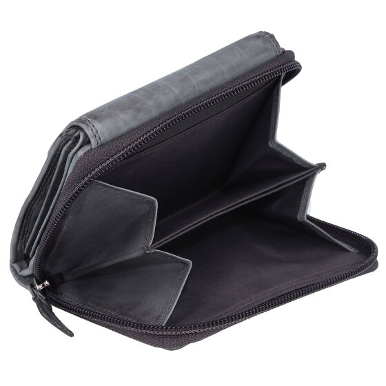 Jack Kinsky Porte-monnaie Nelson RFID cuir 12,5 cm