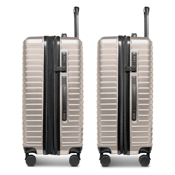 Redolz Essentials 18 2.0 4 roues Valise cabine M 66 cm avec soufflet d'extension